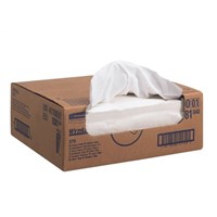 Kimberly Clark Box of 300 White Wypall X70+ Cloths for Medium Duty Cleaning Use
