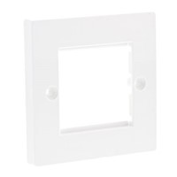 SINGLE GANG WALL PLATE 50x50 CUT OUT