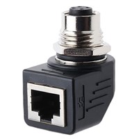 Weidmuller Cat5 M12 Socket/RJ45 Socket Adapter