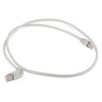 Weidmuller Grey Cat6 Cable S/FTP LSZH Male RJ45/Male RJ45, 1m