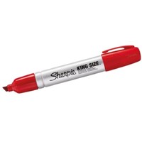 Sharpie Pen Barrel Medium Chisel Red