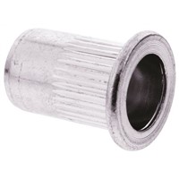 17.3mm Plain Steel Tubular Rivet, 11.9mm diameter, 0.5  3 mm Thickness