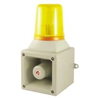 e2s AB105LDA Sounder Beacon 112dB, Amber LED, 24 V dc