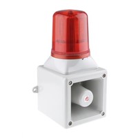 e2s AB105LDA Sounder Beacon 112dB, Red LED, 230 V ac