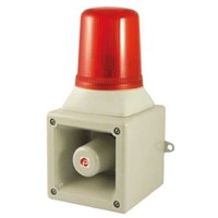 e2s AB105LDA Sounder Beacon 112dB, Red LED, 24 V dc