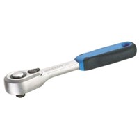 Gedore 1/4 in Socket Wrench, Square Drive With Non-Slip Handle