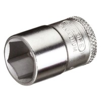 Gedore 30 6 6mm Hex Socket With 3/8 in Drive , Length 28 mm