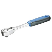 Gedore 3/8 in Socket Wrench, Square Drive With Non-Slip Handle