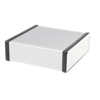 Hammond 1455, Aluminium Enclosure, 160 x 160 x 51.5mm Clear