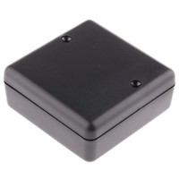 Hammond 1593, ABS Project Box, Black, 66 x 66 x 28mm