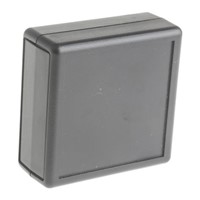 Hammond 1593, ABS Project Box, Black, 66 x 66 x 28mm