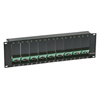Neutrik Panel Frame OpticalCON Series, for use with OpticalCON 19 in Z-Panels