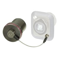 Neutrik Sealing Cover OpticalCON Series, for use with OpticalCON Chassis Connectors