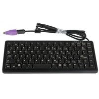 Cherry Keyboard Wired PS/2, USB Compact, QWERTY (US) Black