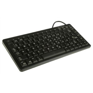 Cherry Keyboard Wired PS/2, USB Compact, QWERTY (UK) Black