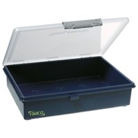 Raaco Blue PP, Adjustable Compartment Box, 56mm x 241mm x 195mm