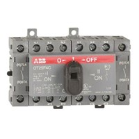 ABB 4 Pole DIN Rail Non Fused Isolator Switch - 4NO, 25 A Maximum Current