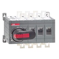 ABB 4 Pole DIN Rail Non Fused Isolator Switch - 4NO, 200 A Maximum Current