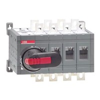 ABB 4 Pole DIN Rail Non Fused Isolator Switch - 4NO, 250 A Maximum Current