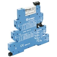 Finder DIN Rail Interface Module - SPDT, 125V Coil, 6A Switching Current Single Pole