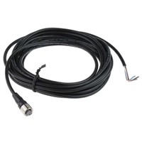 M12 PVC Connection lead 4pin straight 5m