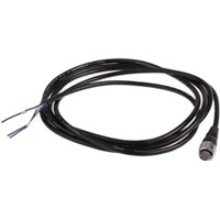 M12 PVC Connection lead 4pin straight 2m
