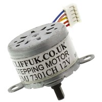 Cliff Electronics Unipolar Bipolar, Unipolar Stepper Motor 5.625 , 11.25 , 40mNm, 12 V, 32 mA, 5 Wires