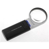 Eschenbach Illuminated Illuminated Magnifying Glass, 6 x Magnification, 58mm Diameter