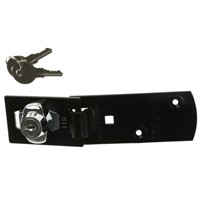 Integrated Locking Hasp and Staple