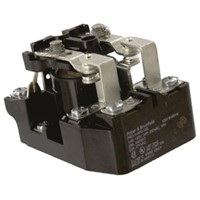 TE Connectivity Chassis Mount Non-Latching Relay - DPDT, 120V ac Coil, 25A Switching Current