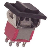 TE Connectivity Double Pole Double Throw (DPDT), On-Off-On Rocker Switch