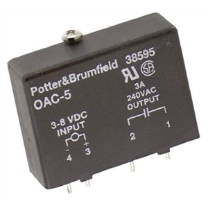 TE Connectivity 3 A SPNO Interface Relay Module, AC/DC, PCB Mount, Triac, 280 V rms Maximum Load