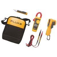 Fluke Thermometer Kit 1 AC II Volt Alert, True-rms Clamp meter, -30  +650 C