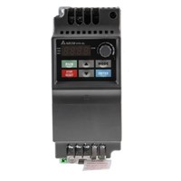 Delta Inverter Drive, 1-Phase In, 0  600 Hz Out 0.75 kW, 230 V, 9.5 A VFD-EL, IP20