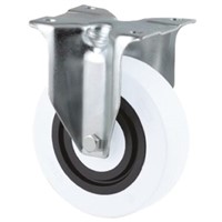 Tente Fixed Castor Wheel, 160kg Load Capacity, 100mm Wheel Diameter