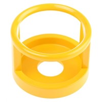 Metal protection guard yellow for E stop