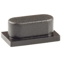 Grey Push Button Cap, for use with KSA &amp;amp; KSL Series Sealed Tact Switch, Button