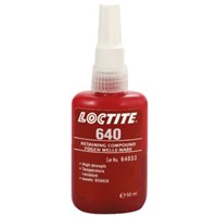 Loctite Green High Strength, Retaining Compound Methacrylate Liquid Bottle 50 ml, -55  +175 C Loctite 640