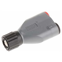 Schutzinger Grey, Male Test Connector Adapter and Nickel Plated - Socket Size: 4 (Dia.)mm