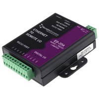 Brainboxes Ethernet Media Converter for use with Ethernet Network 4 x Inputs 4 x Outputs