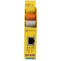 Brainboxes Ethernet Media Converter for use with Ethernet Network 8 x Inputs 4 x Outputs