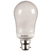 Sylvania, 2 Pin, Non Integrated Compact Fluorescent Bulbs, 20 W, 2700K, Extra Warm White