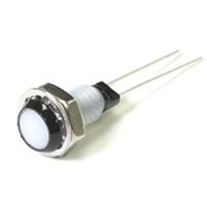 Marl Orange Indicator, Lead Pins Termination, 8 → 48 V, 5.9 x 4.8mm Mounting Hole Size