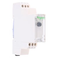 Schneider Electric SPDT ON Pulse Multi Function Timer Relay, 0.1 s  100 h, 1 Contacts, 24 V dc, 24  240