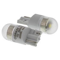 LED Car Bulb 26.8 mm White, Yellow 12 V 60 mA 10mm 55 lm