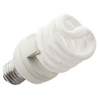 E27 Quad Tube Shape CFL Bulb, 23 W, 4000K, Cool White Colour Tone