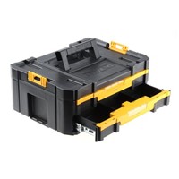 DeWALT TStak Tool Storage 2 drawers Plastic Tool Box, 314 x 440 x 176mm
