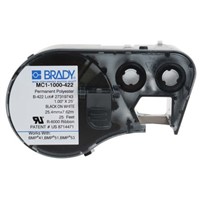Brady Cable Label Labelling Cartridge, For Use With BMP41 Label Printer, BMP51 Label Printer, BMP53 Label Printer