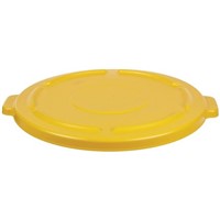 Rubbermaid Commercial Products 505mm Yellow PE Bin Lid for 2620 Container, 46mm