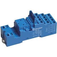 Finder Relay Socket for use with 55.32 - 55.34 Series Relays and 85.04 Series Timers